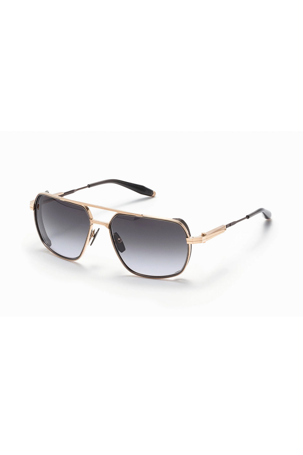 AKONI | Pathfinder AKS-503 Sunglasses | Brushed Gold & Black