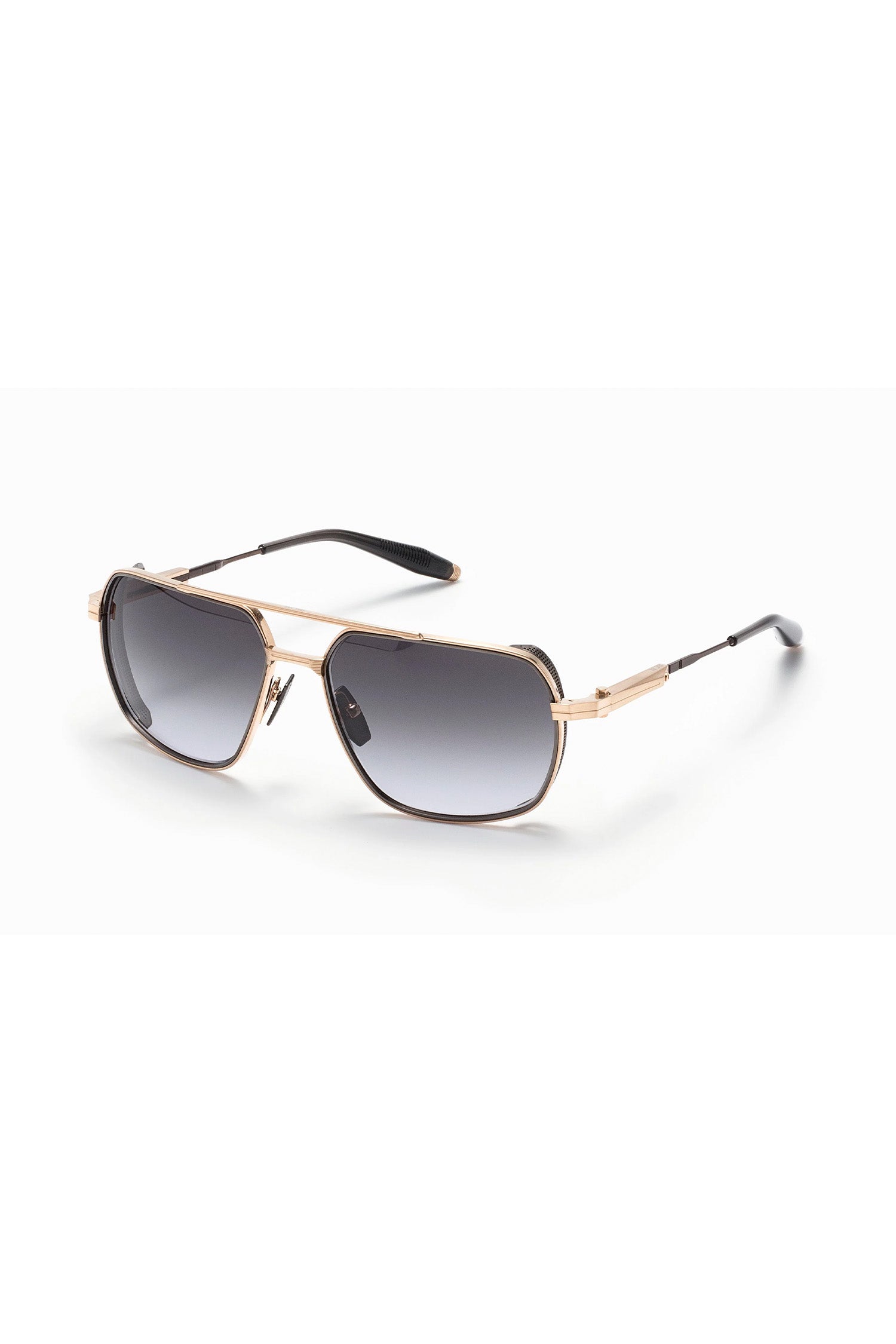AKONI | Pathfinder AKS-503 Sunglasses | Brushed Gold & Black