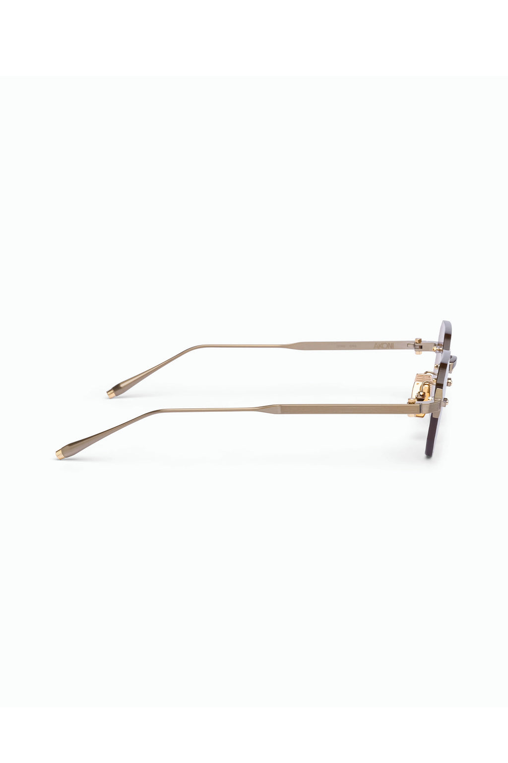 AKONI | Juno-One AKS-308 Sunglasses | Gold & Brown