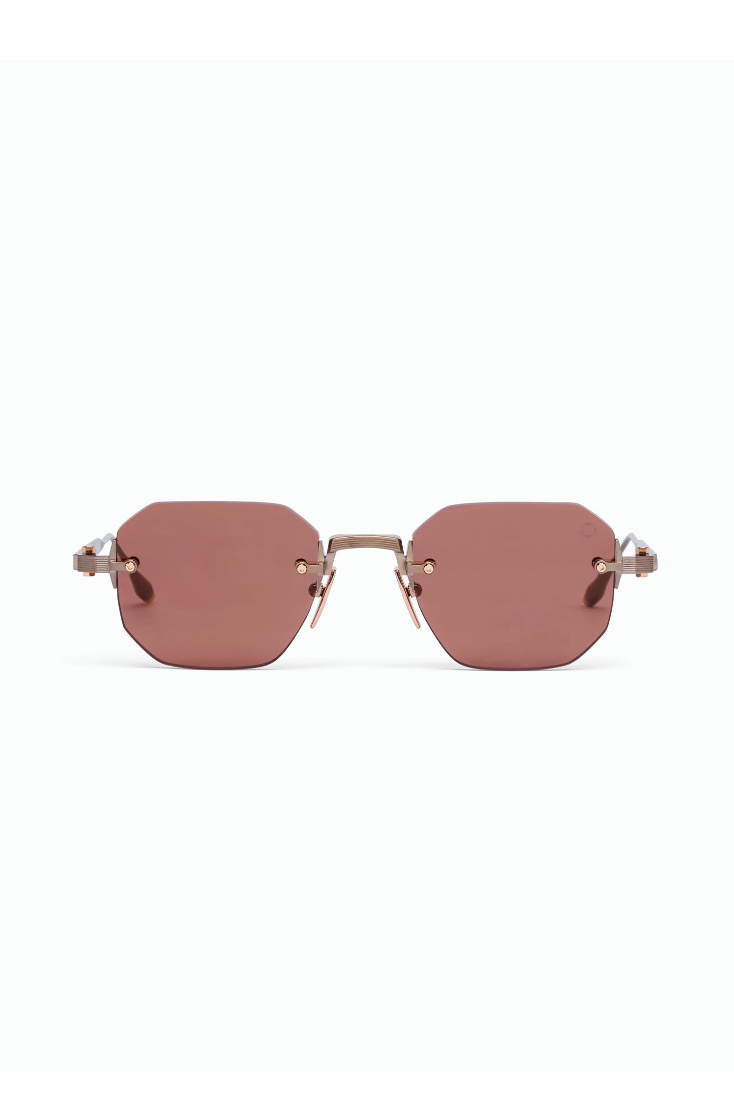 AKONI | Juno-One AKS-308 Sunglasses | Gold & Brown
