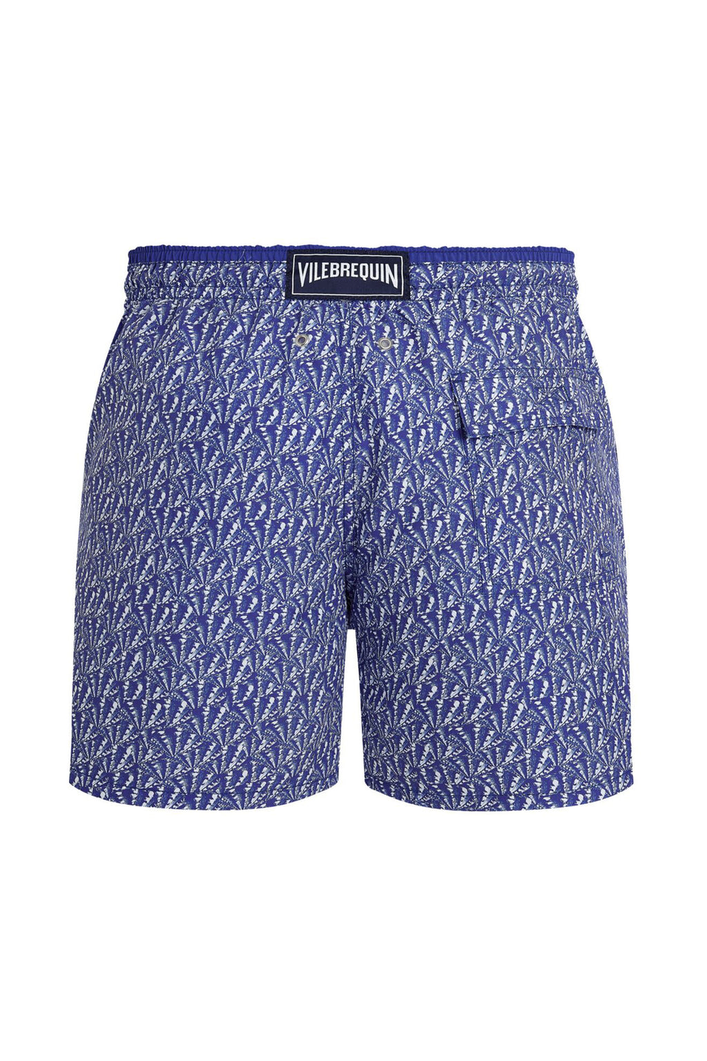 VILEBREQUIN | Moka Graphic Shells Swim Shorts | Royal Blue