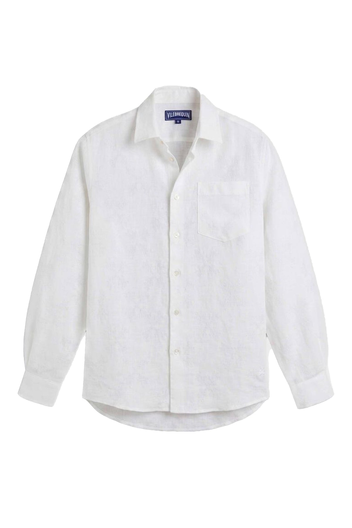 VILEBREQUIN | Cotton & Linen Shirt | White