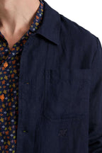 VILEBREQUIN | Overshirt With Patch Pockets | Blue