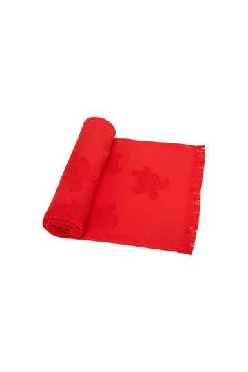 VILEBREQUIN Red Turtle Towel