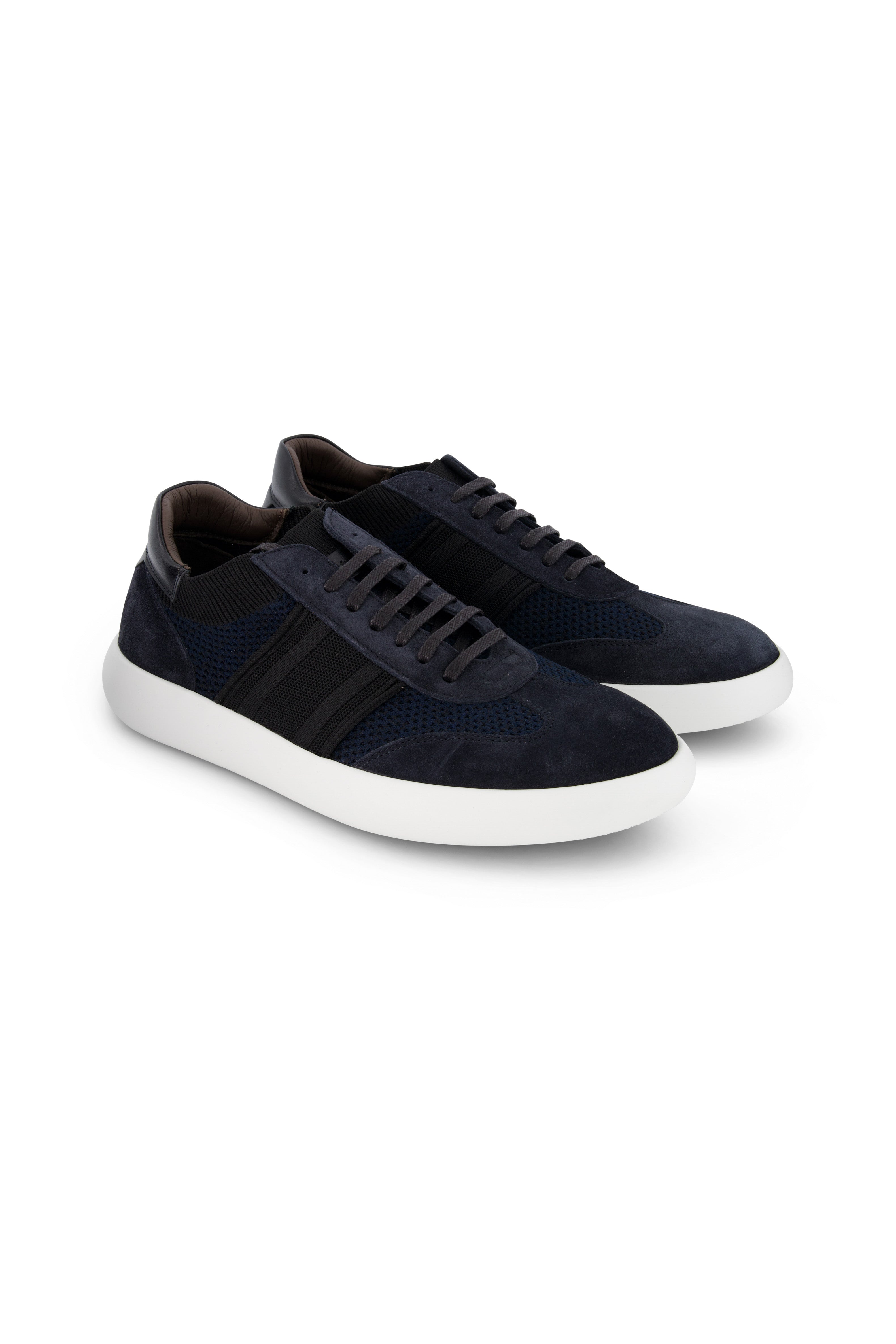BRIONI | Knitted Sneaker | Navy & Black