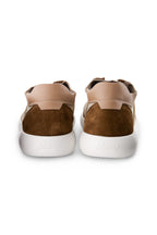 BRIONI | Knitted Sneaker | Brown & Beige