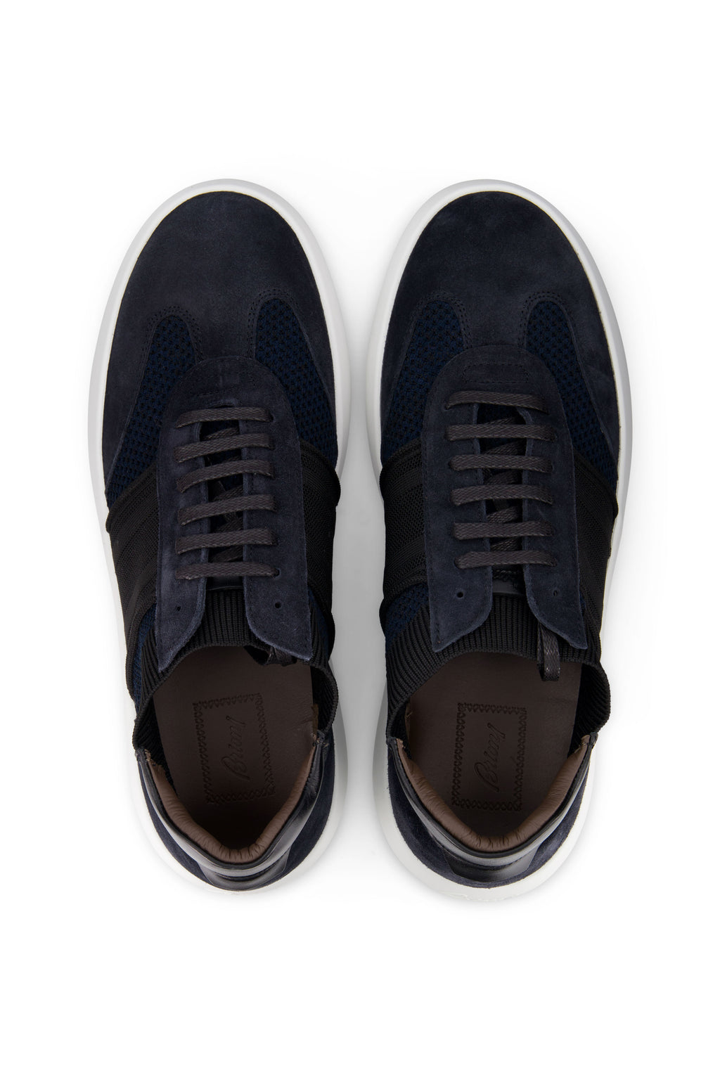 BRIONI | Knitted Sneaker | Navy & Black