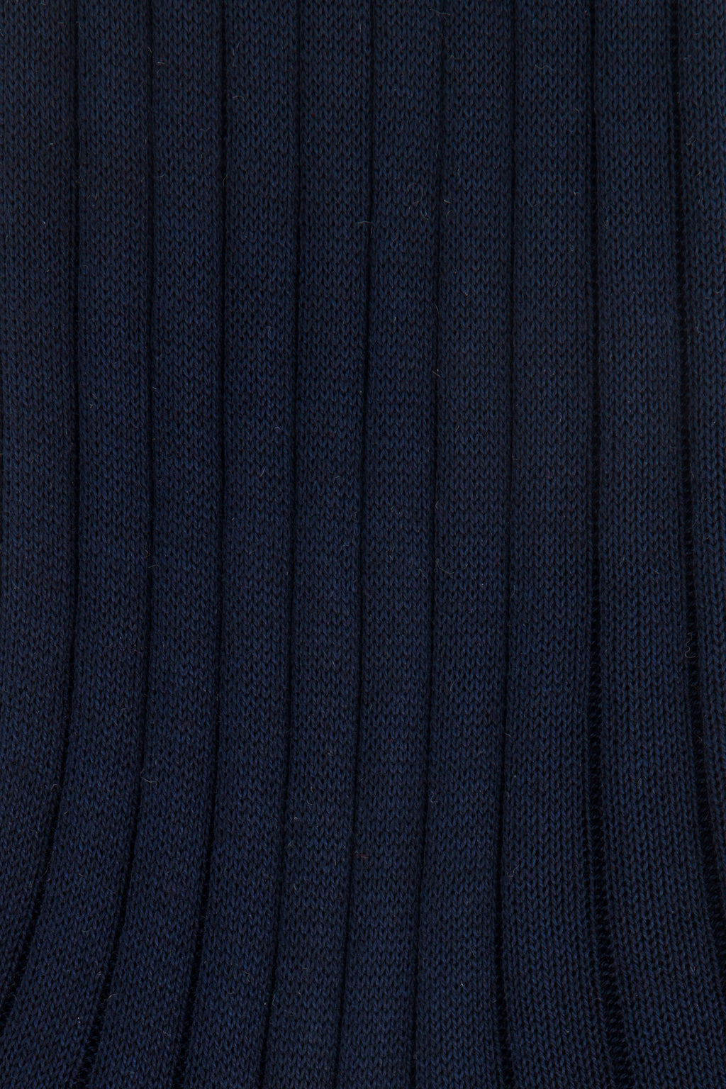 CANALI | Ribbed Cotton Socks | Navy