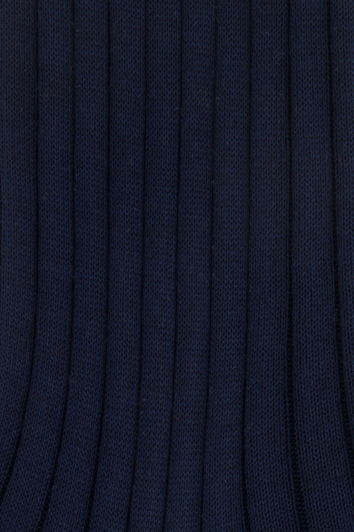 CANALI | Ribbed Cotton Socks | Navy