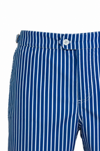 FEDELI | Daniel Striped Swim Shorts | Navy