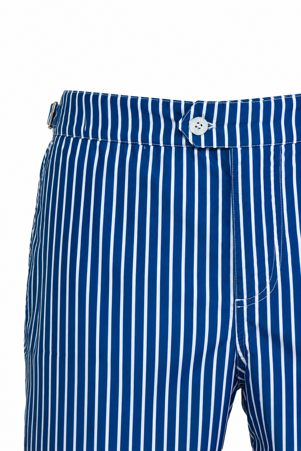 FEDELI | Daniel Striped Swim Shorts | Navy