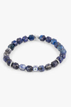 TATEOSSIAN | Evil Eye Beaded Bracelet | Blue