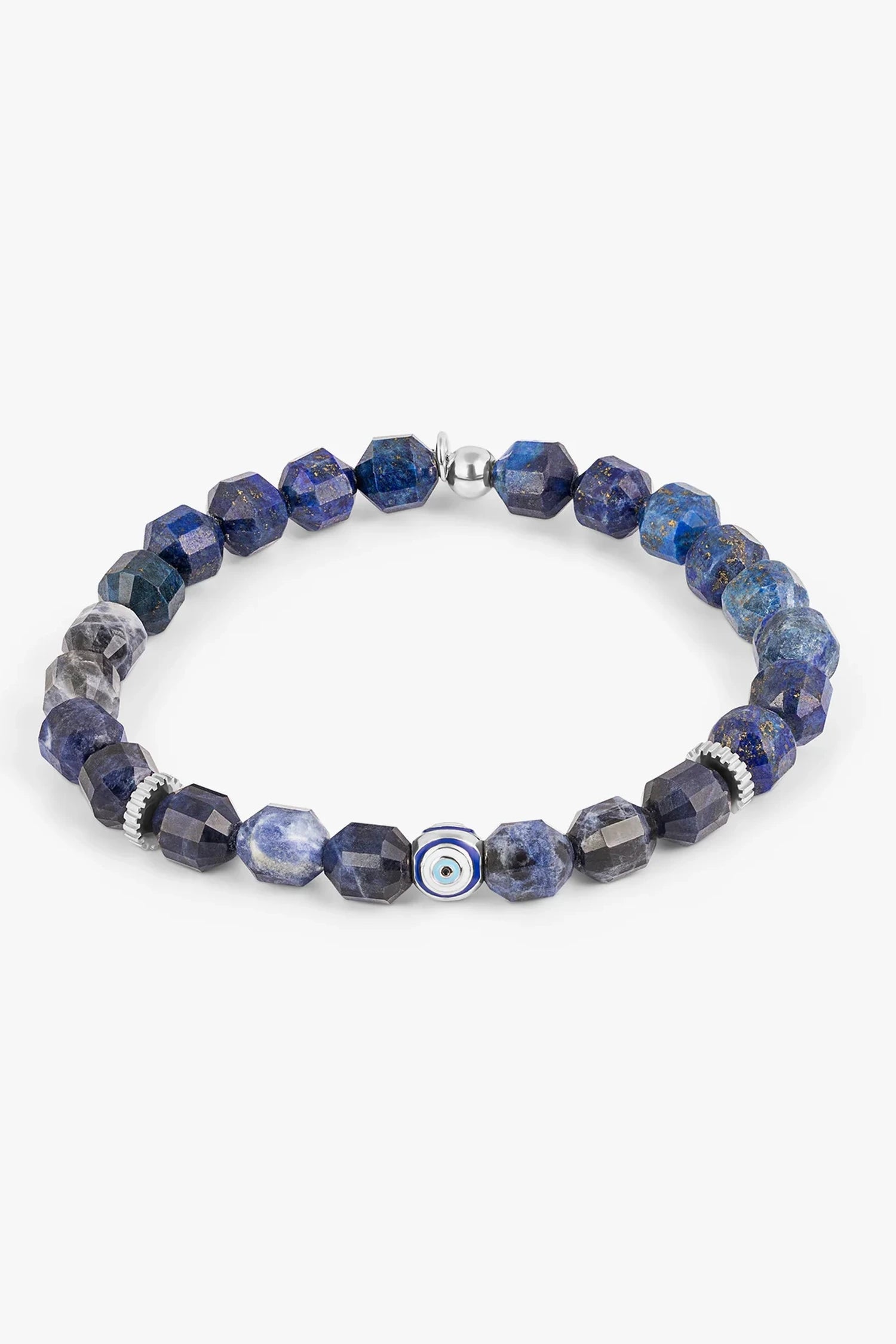 TATEOSSIAN | Evil Eye Beaded Bracelet | Blue