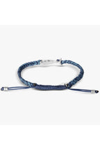 TATEOSSIAN | Evil Eye Fish Macrame Bracelet | Blue Pearl