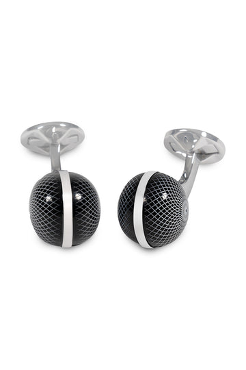 TATEOSSIAN Black Onyx Sphere Cufflinks