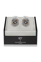 TATEOSSIAN | Gear Cufflinks | Black