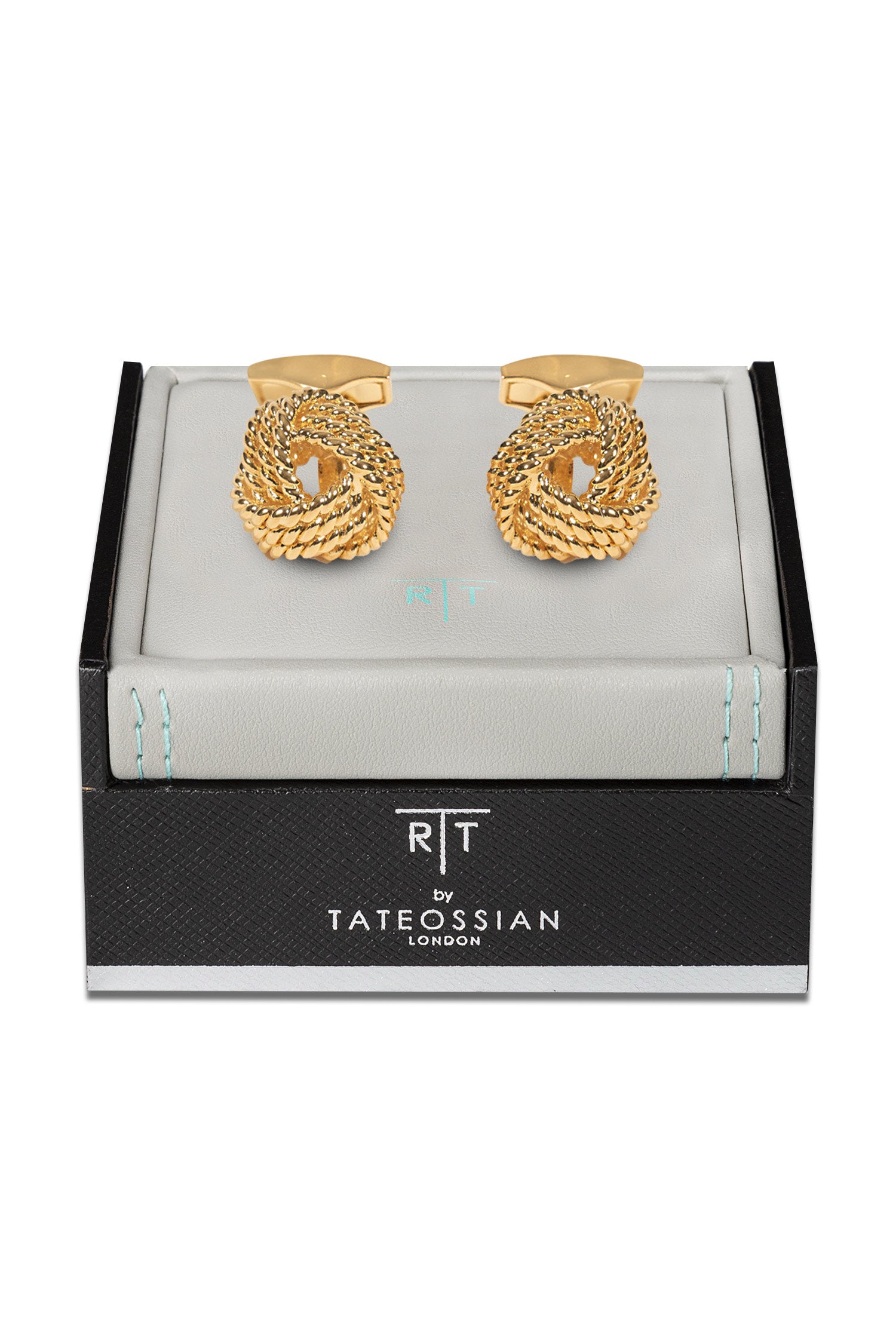 TATEOSSIAN | Rope Knot Cufflinks | Gold