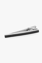 TATEOSSIAN | Woven Tie Clip | Silver