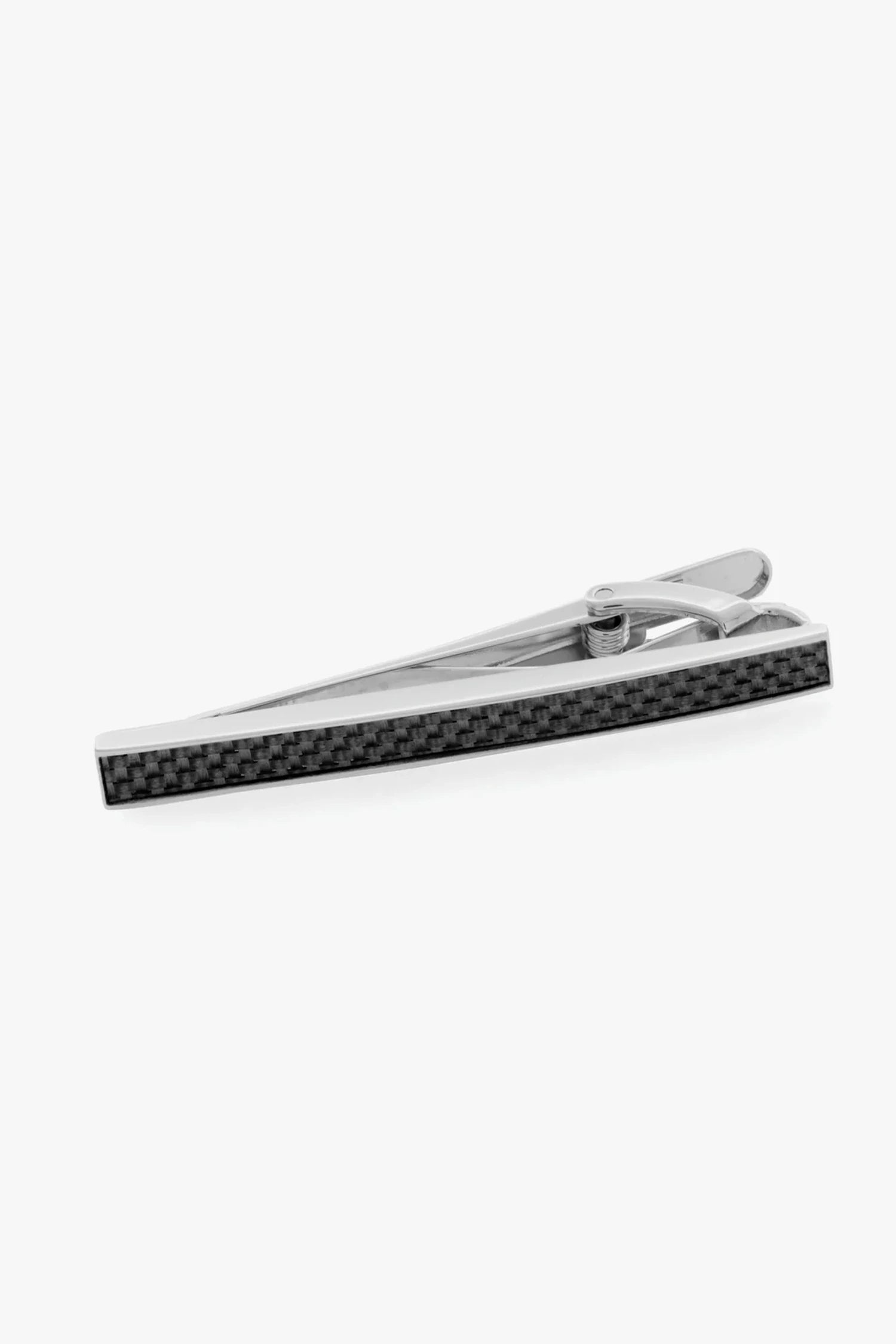 TATEOSSIAN | Woven Tie Clip | Silver