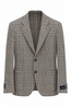 TOMBOLINI | Zero-Gravity Houndstooth Check Jacket | Blue & White