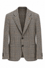 TOMBOLINI | Zero-Gravity Houndstooth Check Jacket | Blue & White