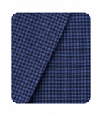 TOMBOLINI | Zero-Gravity Seersucker Check Jacket | Navy