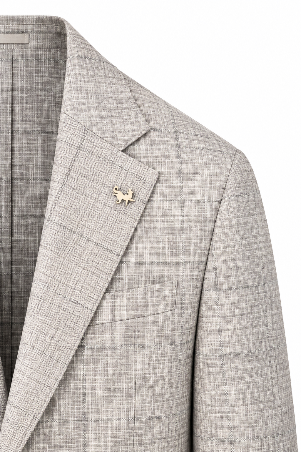 TOMBOLINI | Zero-Gravity Wool, Silk, Linen Jacket | Light Brown