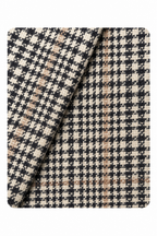 TOMBOLINI | Zero-Gravity Houndstooth Check Jacket | Blue & White