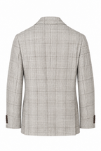 TOMBOLINI | Zero-Gravity Wool, Silk, Linen Jacket | Light Brown