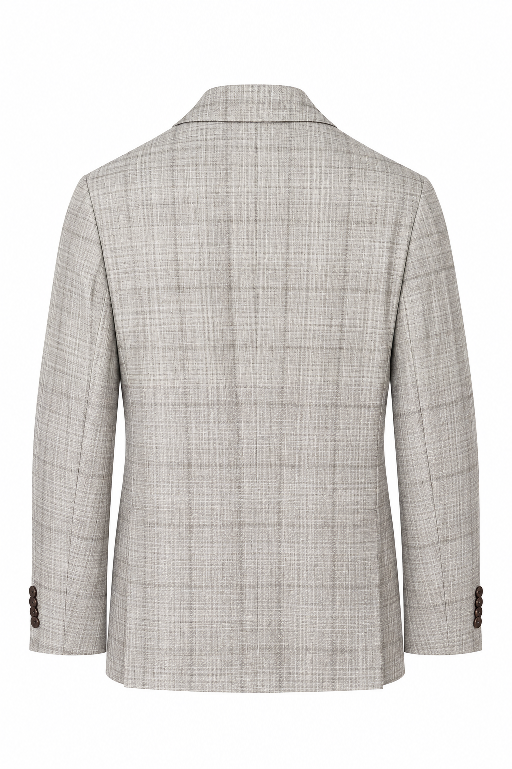 TOMBOLINI | Zero-Gravity Wool, Silk, Linen Jacket | Light Brown