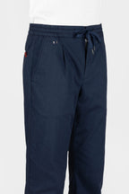 TRAMAROSSA | Alvise 1 Pleat Trouser | Navy