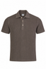 FEDELI | Ribbed Terry Polo | Brown