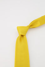 CANALI | Fine Patterned Tie | Yellow