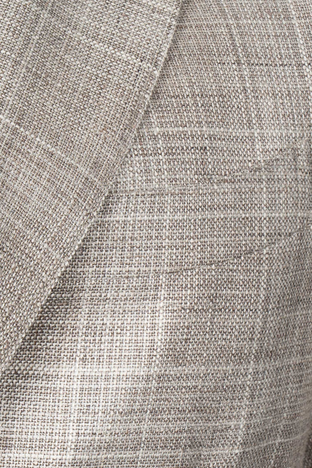 TOMBOLINI | Zero-Gravity Large Check Jacket | Sand