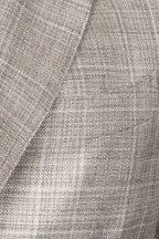 TOMBOLINI | Zero-Gravity Large Check Jacket | Sand