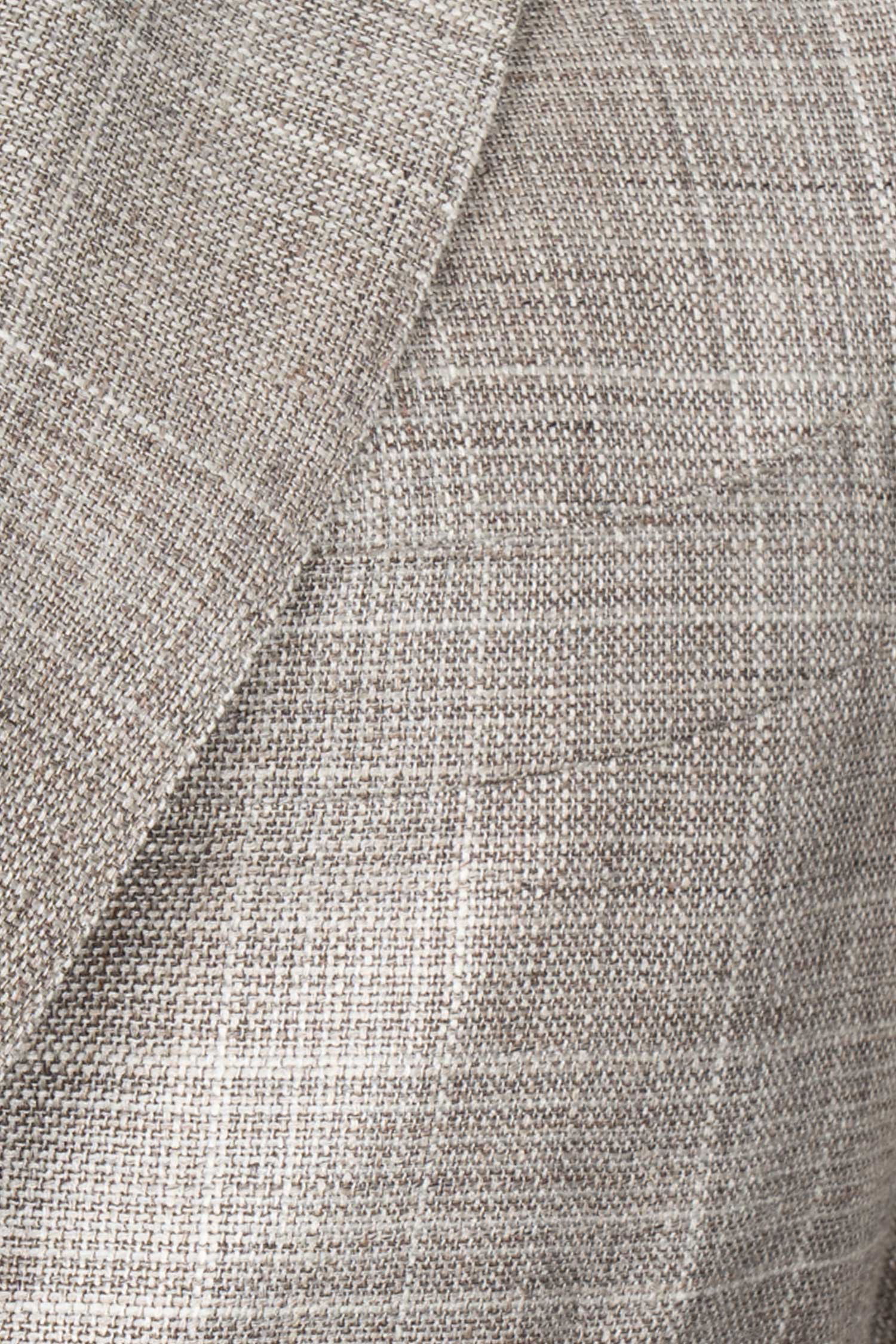 TOMBOLINI | Zero-Gravity Large Check Jacket | Sand