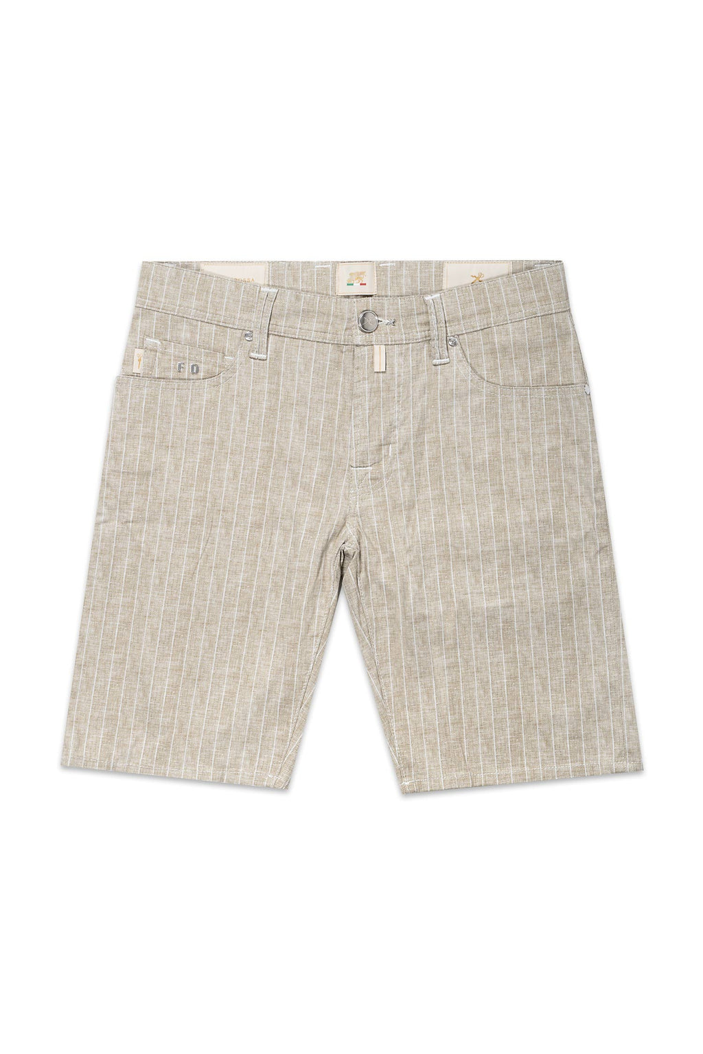 TRAMAROSSA | Shorts With White Stripe | Beige