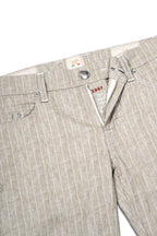 TRAMAROSSA | Shorts With White Stripe | Beige