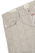 TRAMAROSSA | Shorts With White Stripe | Beige