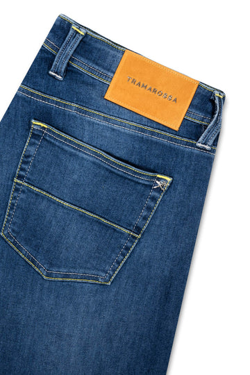 TRAMAROSSA Denim Jeans Mustard Label