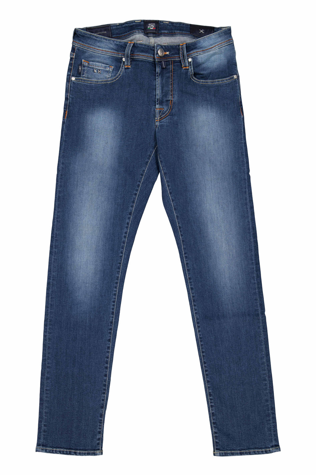TRAMAROSSA | Red Racing Car Label Jeans | Denim