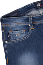 TRAMAROSSA | Red Racing Car Label Jeans | Denim