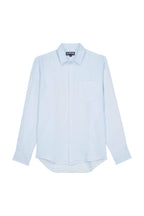 VILEBREQUIN | Linen Shirt | Pale Blue