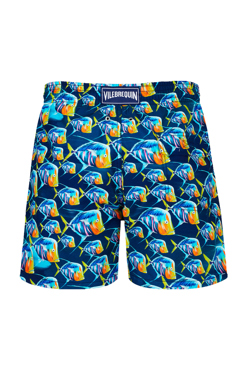 VILEBREQUIN | Swim Shorts With Piranhas | Navy