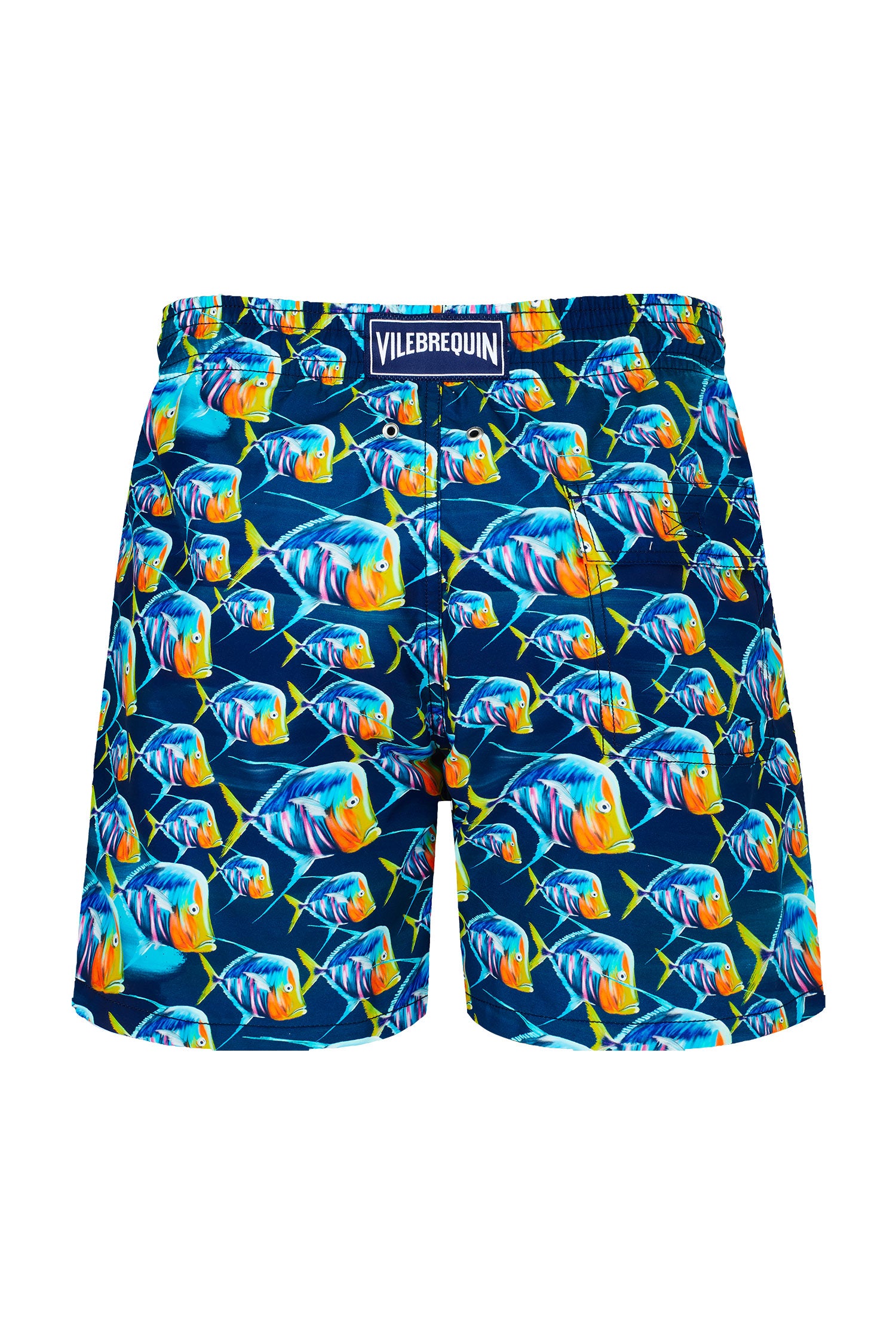 VILEBREQUIN | Swim Shorts With Piranhas | Navy