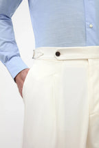 PINI PARMA | Shorts With Side Tabs | White