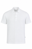 FEDELI | Ribbed Terry Polo | White