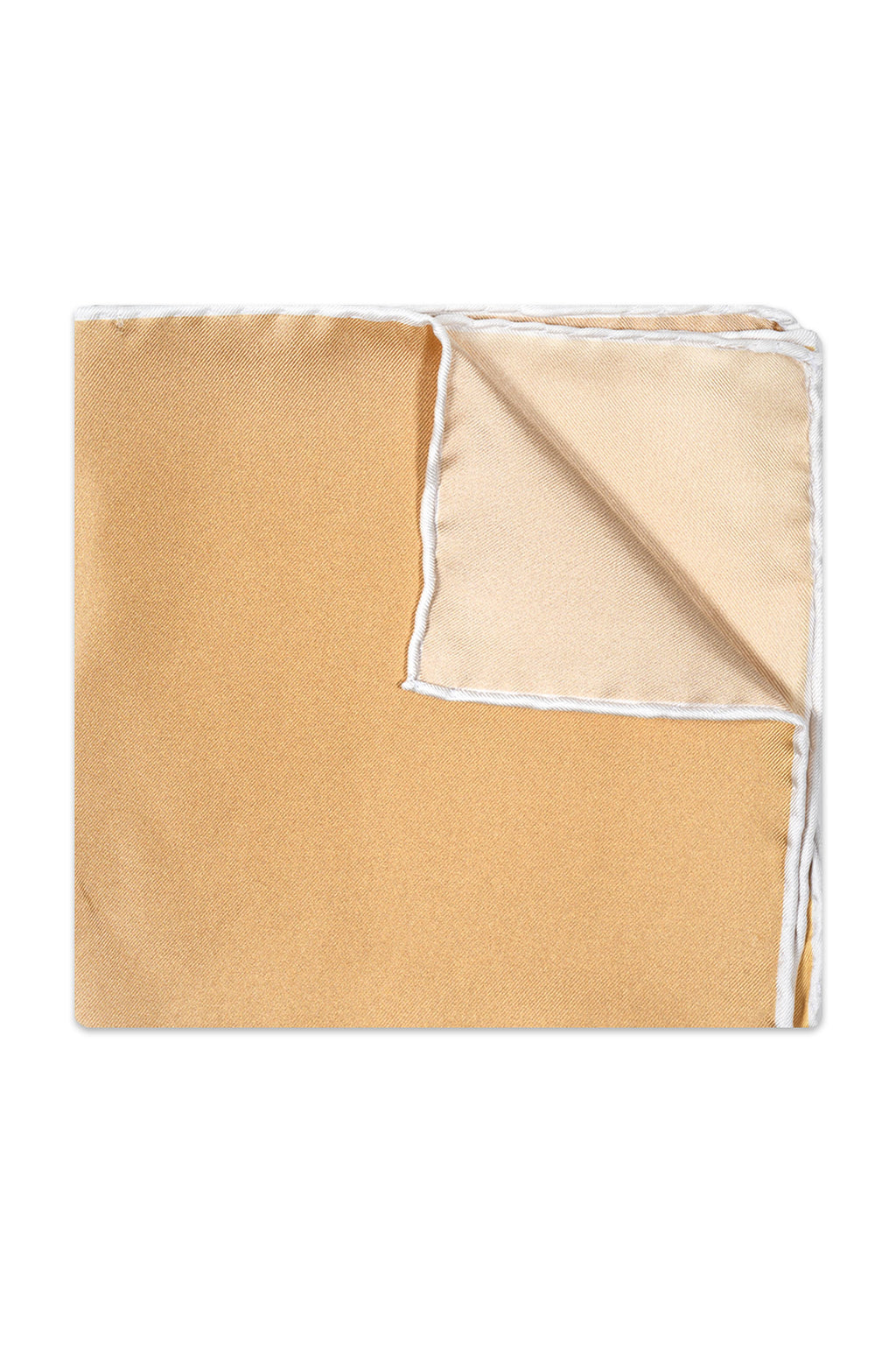 ASCOT | 4-Tone Silk Pocket Square | Yellow