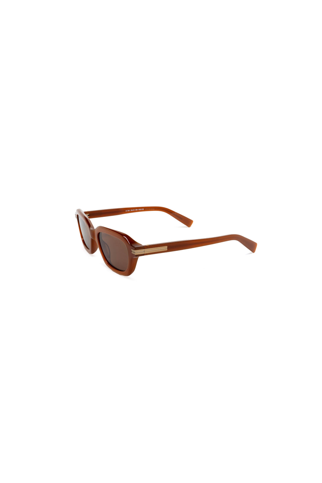 ZEGNA | EZ 0239 Rectangular Sunglasses | Tan