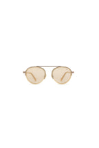 ZEGNA | EZ 0242 Round Sunglasses | Cream